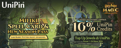 Miliki Spell Card & New Season Pass dari Harry Potter: Magic Awakened dengan Keuntungan Spesial dari UniPin